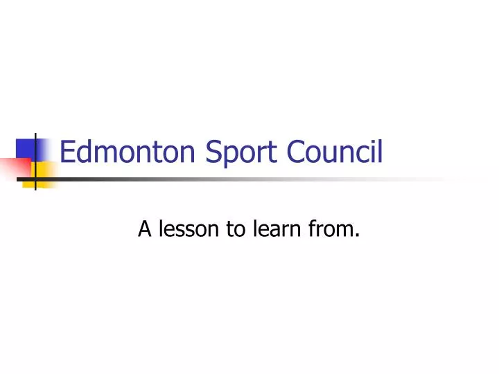 edmonton sport council
