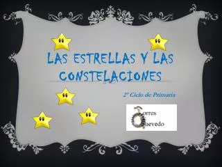 las estrellas y las constelaciones
