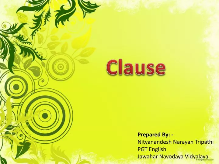 clause