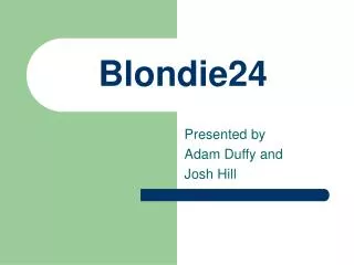 Blondie24