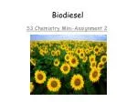 Biodiesel - slide 1