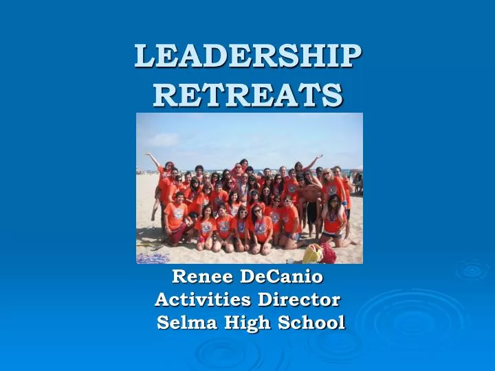 leadership retreats