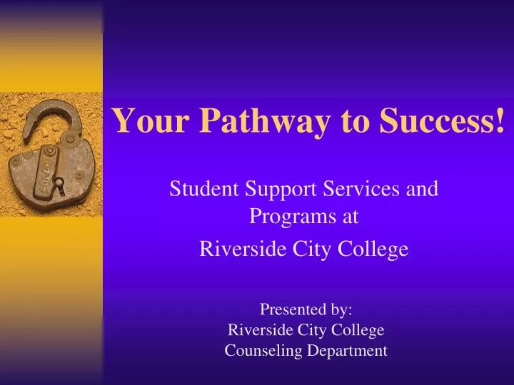 your pathway to success