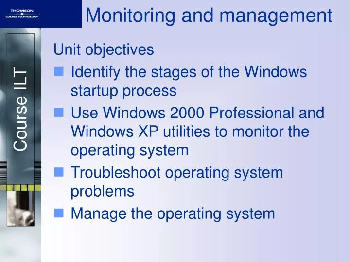 monitoring and management