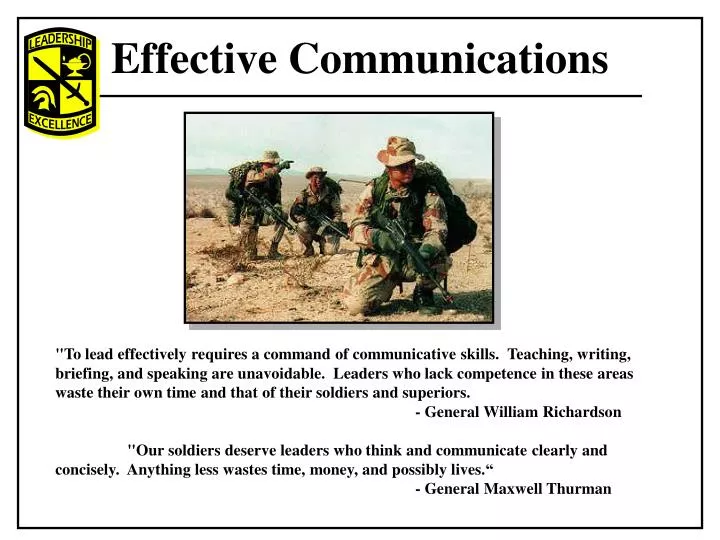 effective communications