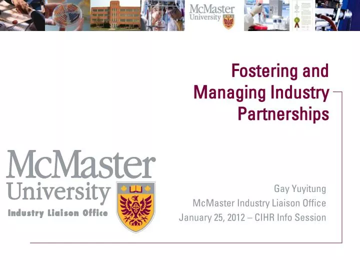 fostering and managing industry partnerships