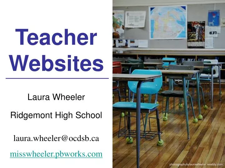 teacher websites