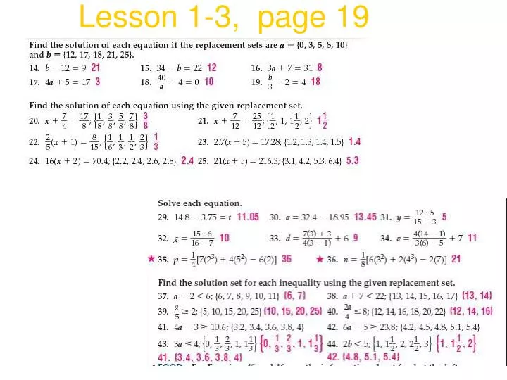 lesson 1 3 page 19