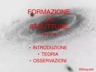 formazione delle strutture