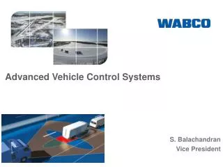Advanced Vehicle Control Systems