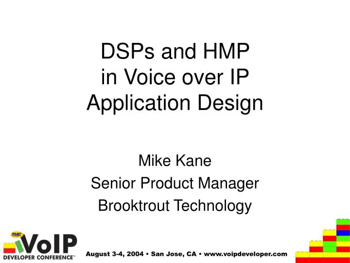 dsps and hmp in voice over ip application design