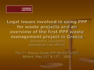 The essential objectives and principles of Waste Management legislation