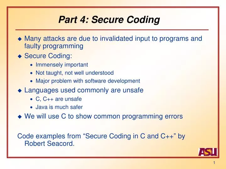 part 4 secure coding