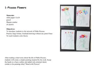 1-Picasso Flowers