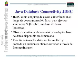 java database connectivity jdbc