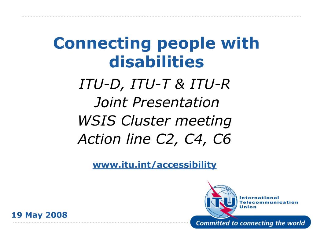 PPT - Connecting people with disabilities PowerPoint Presentation, free ...