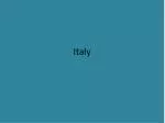Italy - slide 1