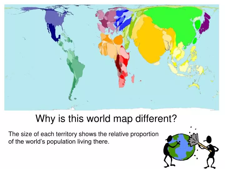 why is this world map different