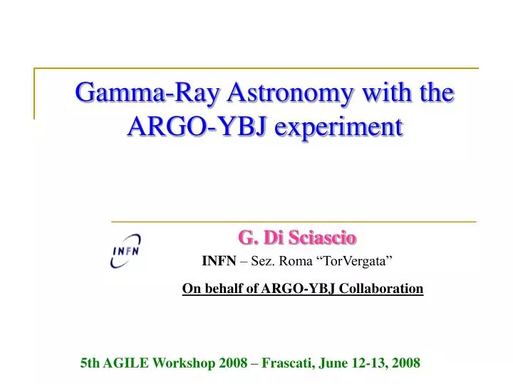 gamma ray astronomy with the argo ybj experiment