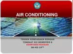 AIR CONDITIONING - slide 1