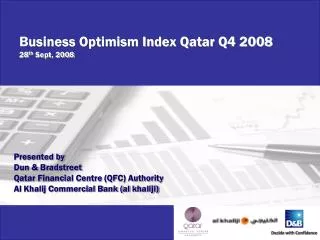 B usiness Optimism Index Qatar Q4 2008 28 th Sept, 2008