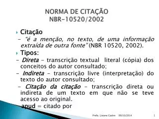 norma de cita o nbr 10520 2002