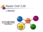 Master Chef 2.08