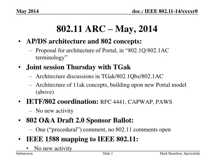 802 11 arc may 2014