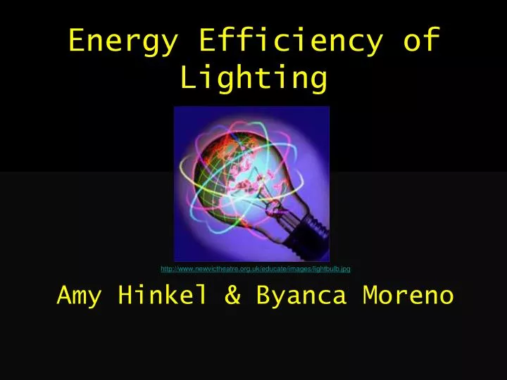 energy efficiency of lighting