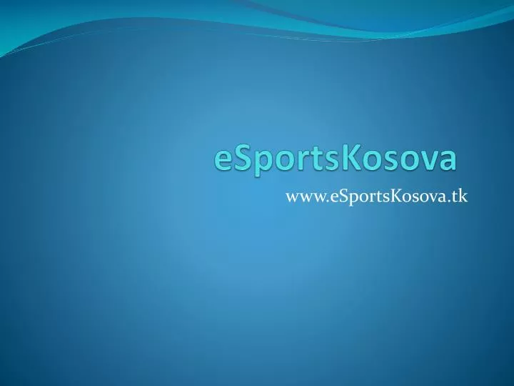 esportskosova