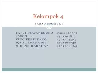 kelompok 4