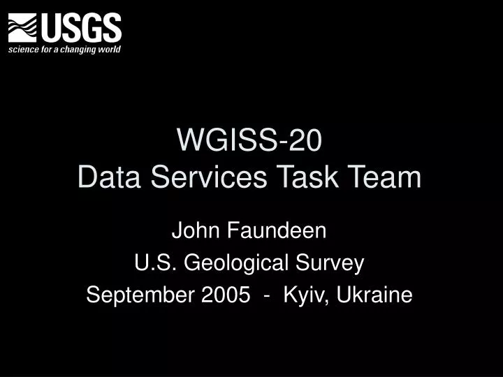 wgiss 20 data services task team