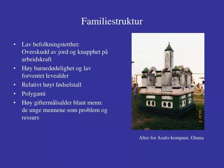 familiestruktur