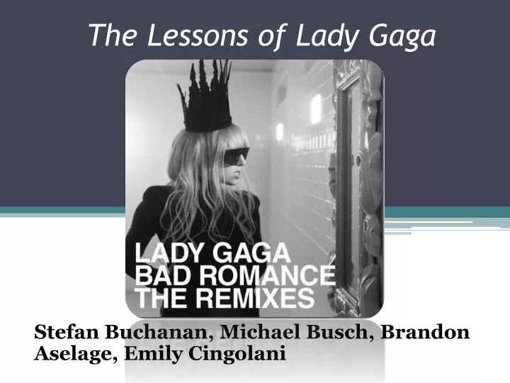 the lessons of lady gaga