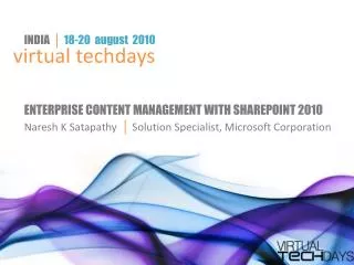 virtual techdays