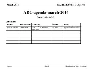 ARC-agenda-march-2014