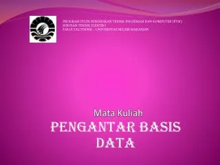 mata kuliah