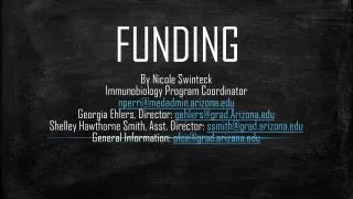 FUNDING