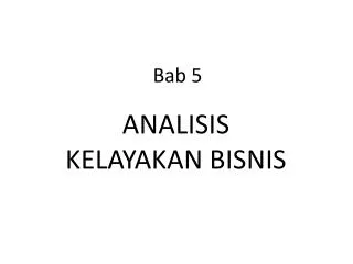 bab 5