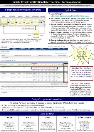 Due 30 days from initial distribution to Effort Mgr