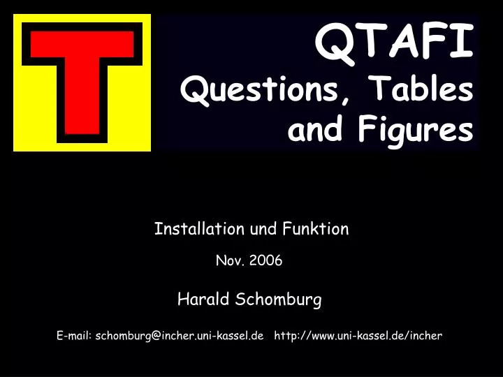 qtafi questions tables and figures