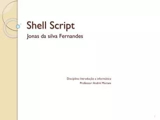 shell script