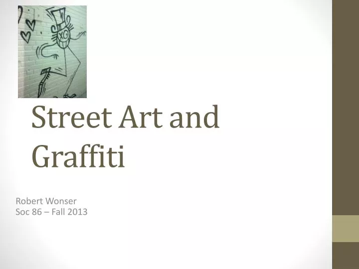 street art and graffiti