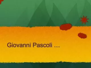 giovanni pascoli