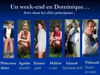 un week end en dominique