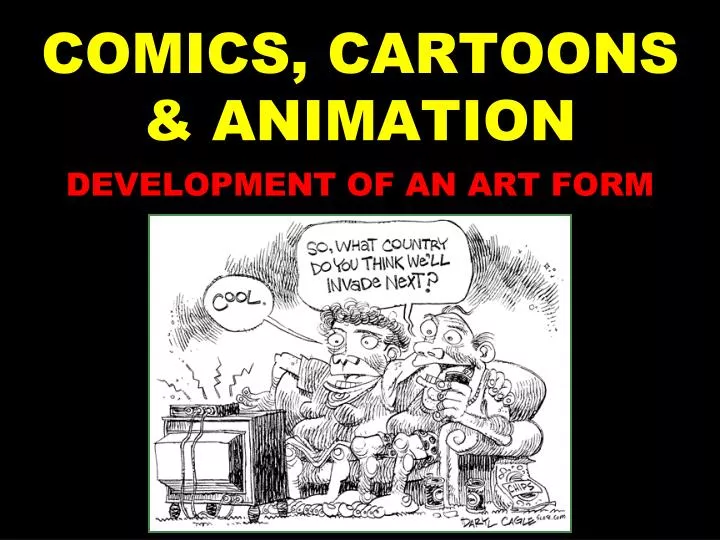 comics cartoons animation