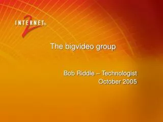 The bigvideo group