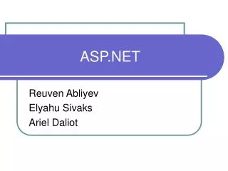 asp net