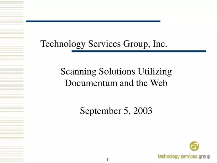 technology services group inc