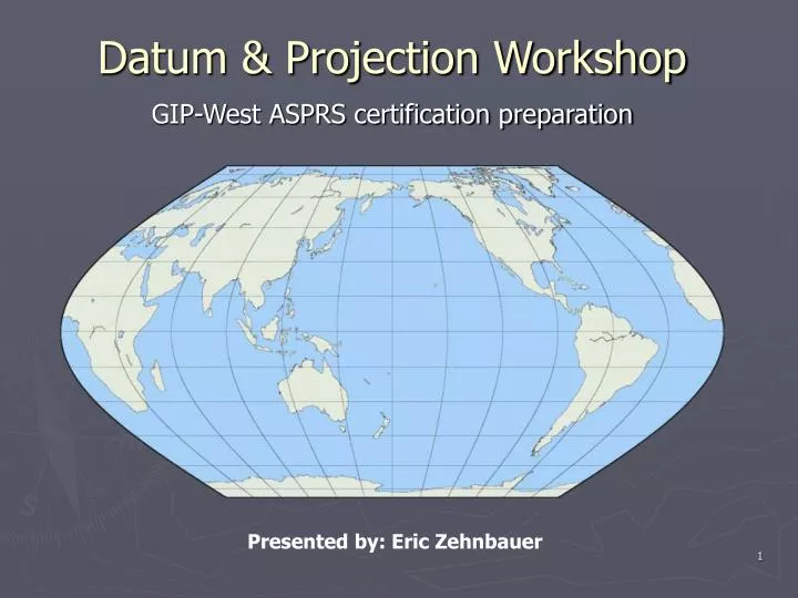 datum projection workshop